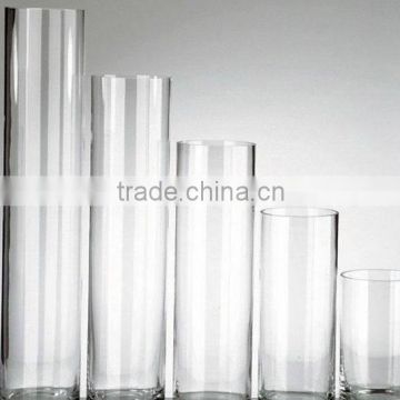 hot sale high quality glass tube flower vase
