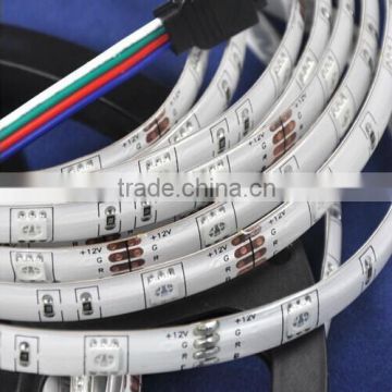 RGB LED STRIP SMD 5050 30LED/M TAPE STRIPE LIGHT WATERPROOF IP65 SILICON GEL CE ROHS CERTIFICATE 5M/ROLL SUPER BRIGHT