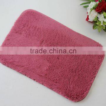 superfine floor mat with pvc anti-slip base microfiber floor mat