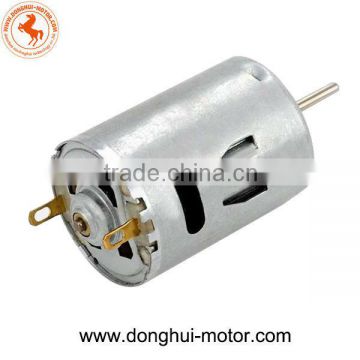 dc motor with dual shaft