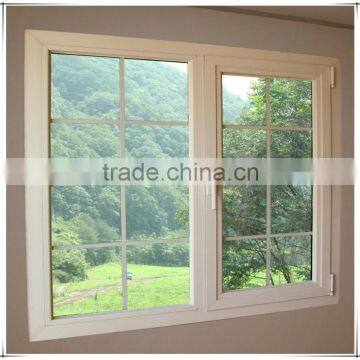 Window design simple with 2 panels PVC casement window