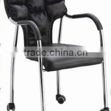 Wholesale Cheap price Santang new plastic office armchairs with wheels 1580
