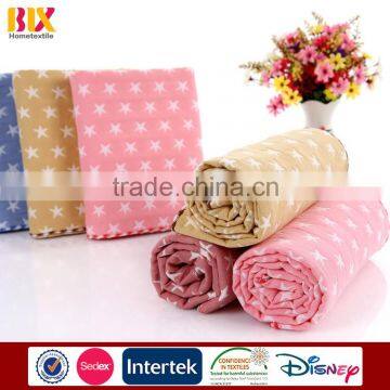 hebei textile yarn dyed cotton gauze custom blanket