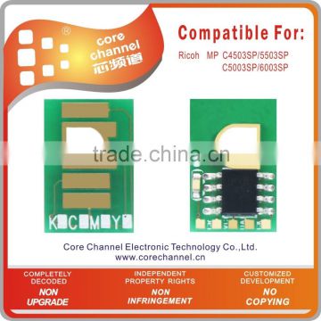Compatible Toner Cartridge Chip for Ricoh MP C4503SP C5503SP C5003SP C6003SP MPC4503SP MPC5503SP MPC5003SP MPC6003SP
