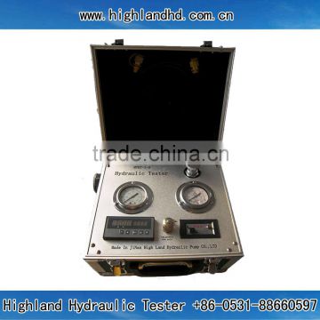 hydraulic pressure tester and flow meter for hydraulic repair factory made in China