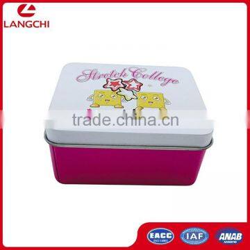 2016 Best Selling OEM Tin Can With Lid