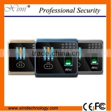 Linux system zk free softwares TCP / IP network face recognition with infrared camera face time attendance time recorder