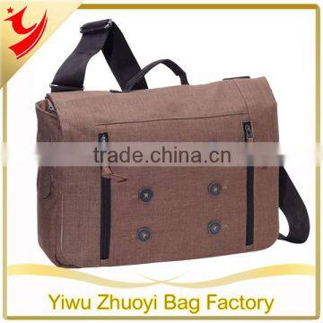 Laptop Tablet Shoulder Bag for Women with Button, messenger bag