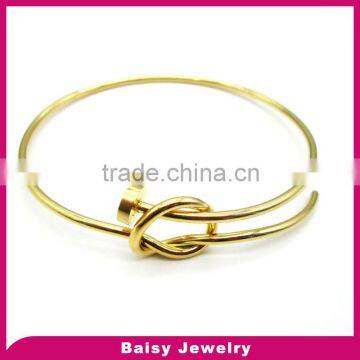 new fashion women jewelry stainless steel wire bangle bracelet