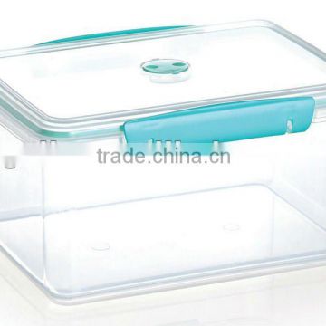 3000ml large plastic lock clip sealed food container