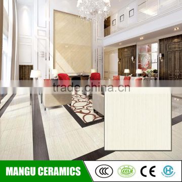 BEST Selling Line Stone wood texture floor tile, polished porcelain tile