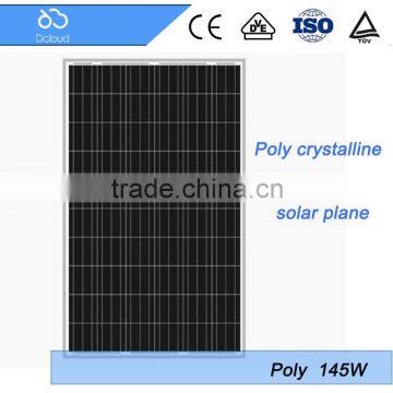 145w polycrystalline solar panel with CE ISO PID TUV VID