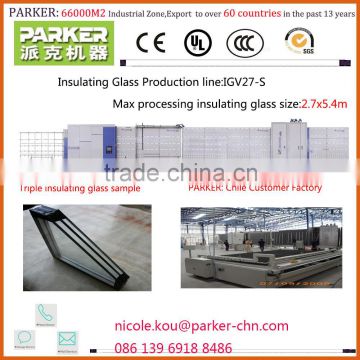 High quality insulated glass production machine,double glazing glass machine for sale