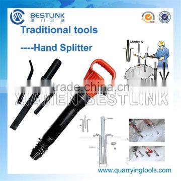 Quarry Stone Block Splitting Manual Forging Hammer Wedge