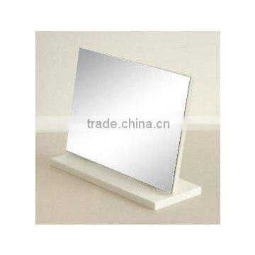 Clear Furniture Modern MDF Desk Mirror Small Frameless Mirror