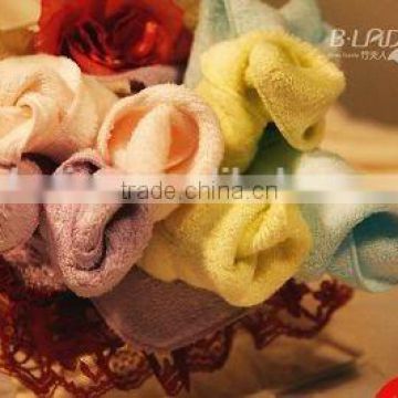 bamboo hand towels solid Wash Cloth