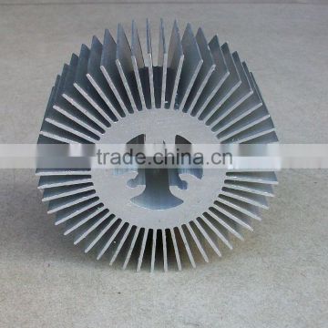 Aluminum sunflower heatsink with competitive price made in china