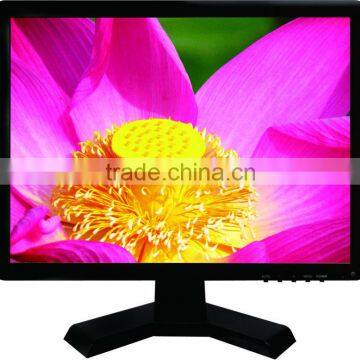 China Cheap TV Wholesale and Refreshed Panel 15" inch LCD TV Monitor with USB