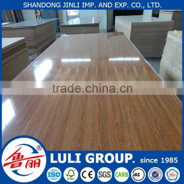 several color mdf high gloss uv lacquered board