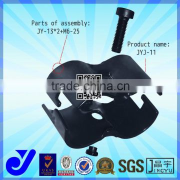 JYJ-11|Hdpe pipe fitting|Metal clamp for ABS pipe|Cross lean tube