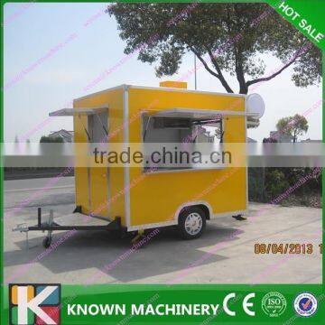 China fast food truck for sale/mobile food cart