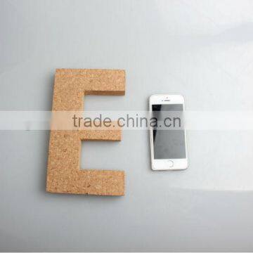 natural cork letter "E" OEM