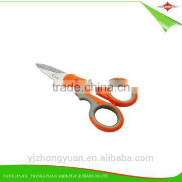 ZY-J1023 6 inch high-quality household scissors/shears with PP+TPR handle