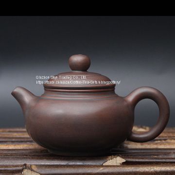 Miniature Antique Pot Qinzhou Nixing Pottery Pure Handmade Nixing Pot 100cc Small Teapot