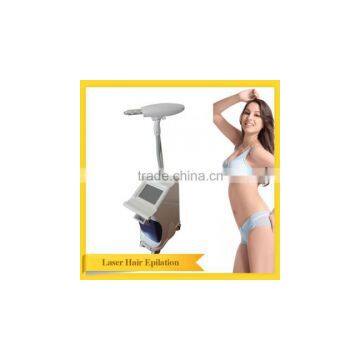 Hot selling 1064nm 532nm long pulse nd yag laser hair removal machine for beauty salon