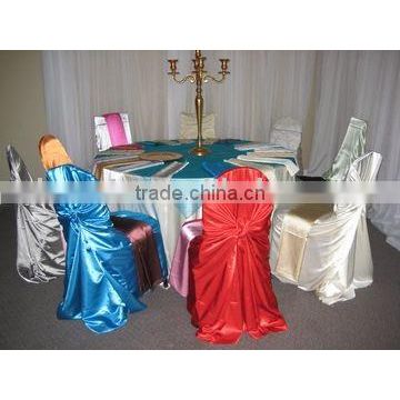 wedding chair cover & organza sash, universal chair cover