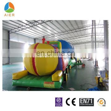 Inflatable tunnel castle, train inflatable tunnel game, inflatable tunnels for kids