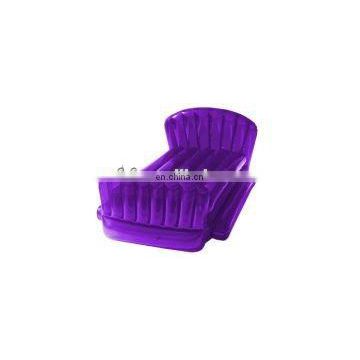 Inflatable purple air bed
