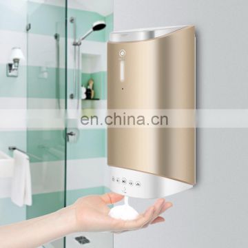 Touchless hand wash foam soap pump dispenser top