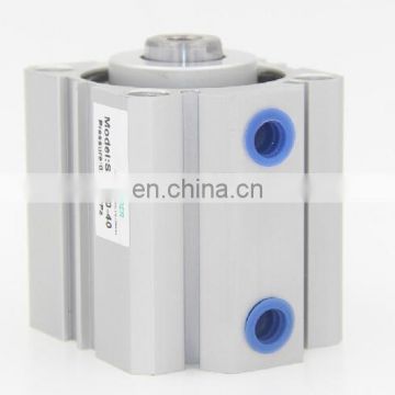 Double acting compact air cylinders Diameter 63 mm stroke 20 mm SDA63 X 20