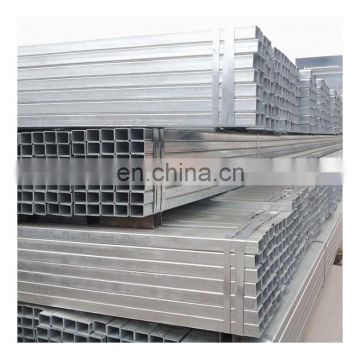 Manufacturer Rectangular Black Tube Price Hollow Section Galvanized Square Steel Pipe