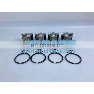 4FA1 Cylinder Pistons With Piston Rings Set For Isuzu