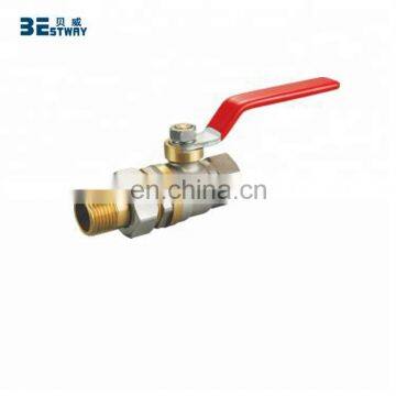 Female Male MS 58 Brass Ball Valve