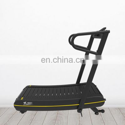 good quality mini walking treadmill folding manual curvedself-powered running machine home fitness equipment