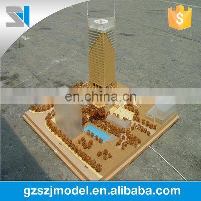 Wooden house model making for house plan , Timber working scale model