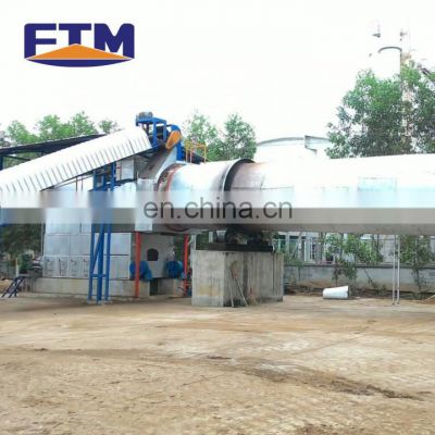 Hot sale coconut rotary dryer machine, coconut drying plant machines with good quality
