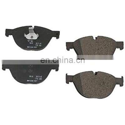 Hot Sell Brake System Parts Front Brake Pad 34116775322 for BMW