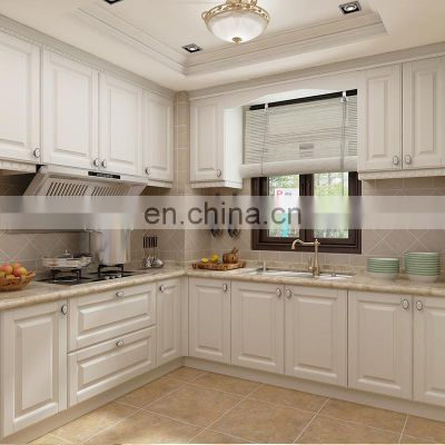 CBMMART High glossy white lacquer soft close 3D modern kitchen cabinet designs furniture kitchen cabinets sale