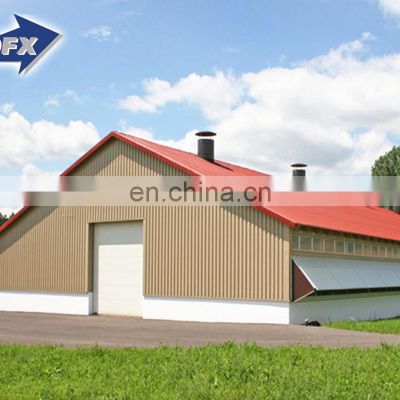 Prefab Light Steel Structure Chicken/Sheep Poultry Farm House