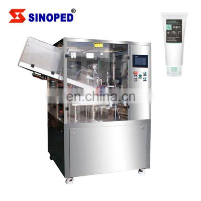 Fully automatic commercial mustard sauce plastic tube filling and sealing machine