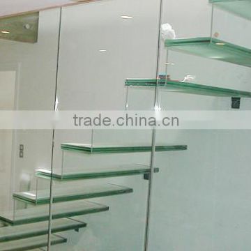 tempered glass stairs
