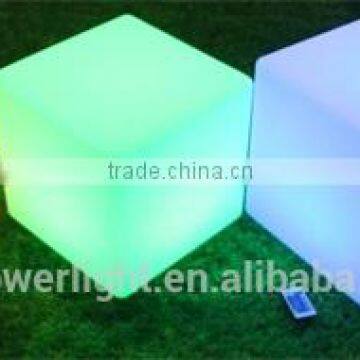 LED light decotative lamp cube with remote control YXF1515