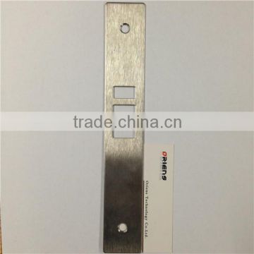 Stainless steel door flat right cover strike plate
