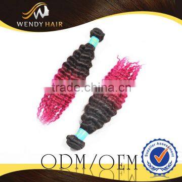 Best Selling Products In America 2015 Indian Ombre Color Remy Afro Wave Hair