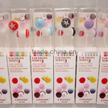 high quality hot selling Mp3 panda earphone earbuds in cartoon desing for promotion and gift