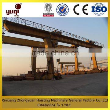 Drawing customized gantry crane 25 ton used in shipyard steel maker